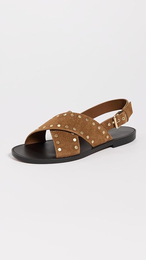 Amazon.com | Madewell Women's The Tuley Crossover Sandal, Dried